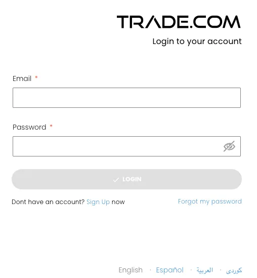 How Do I Log In to Trade.com Broker Accounts?