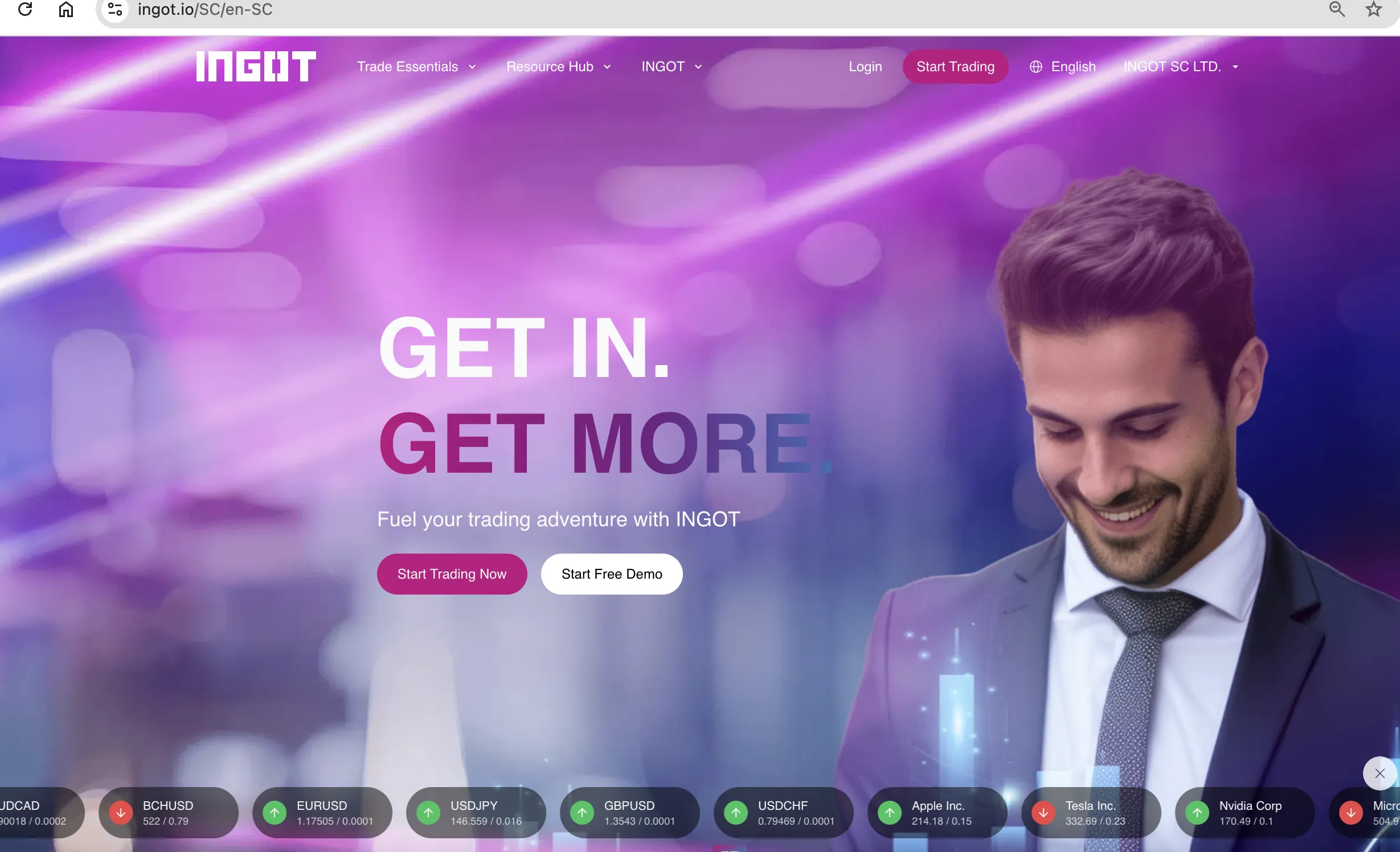 INGOT BROKERS Information
