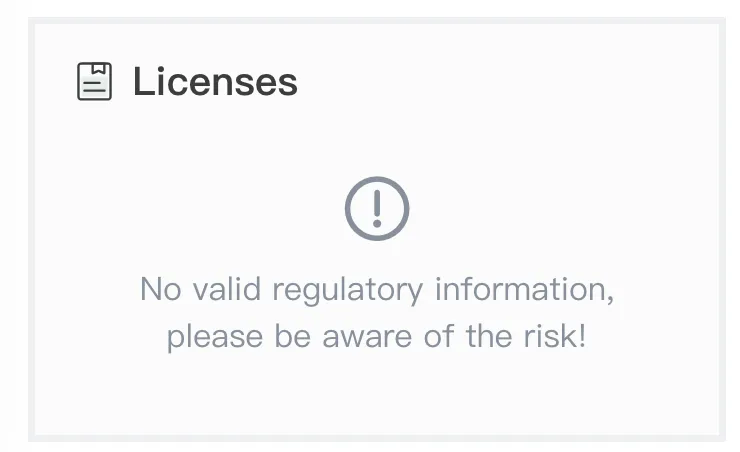license