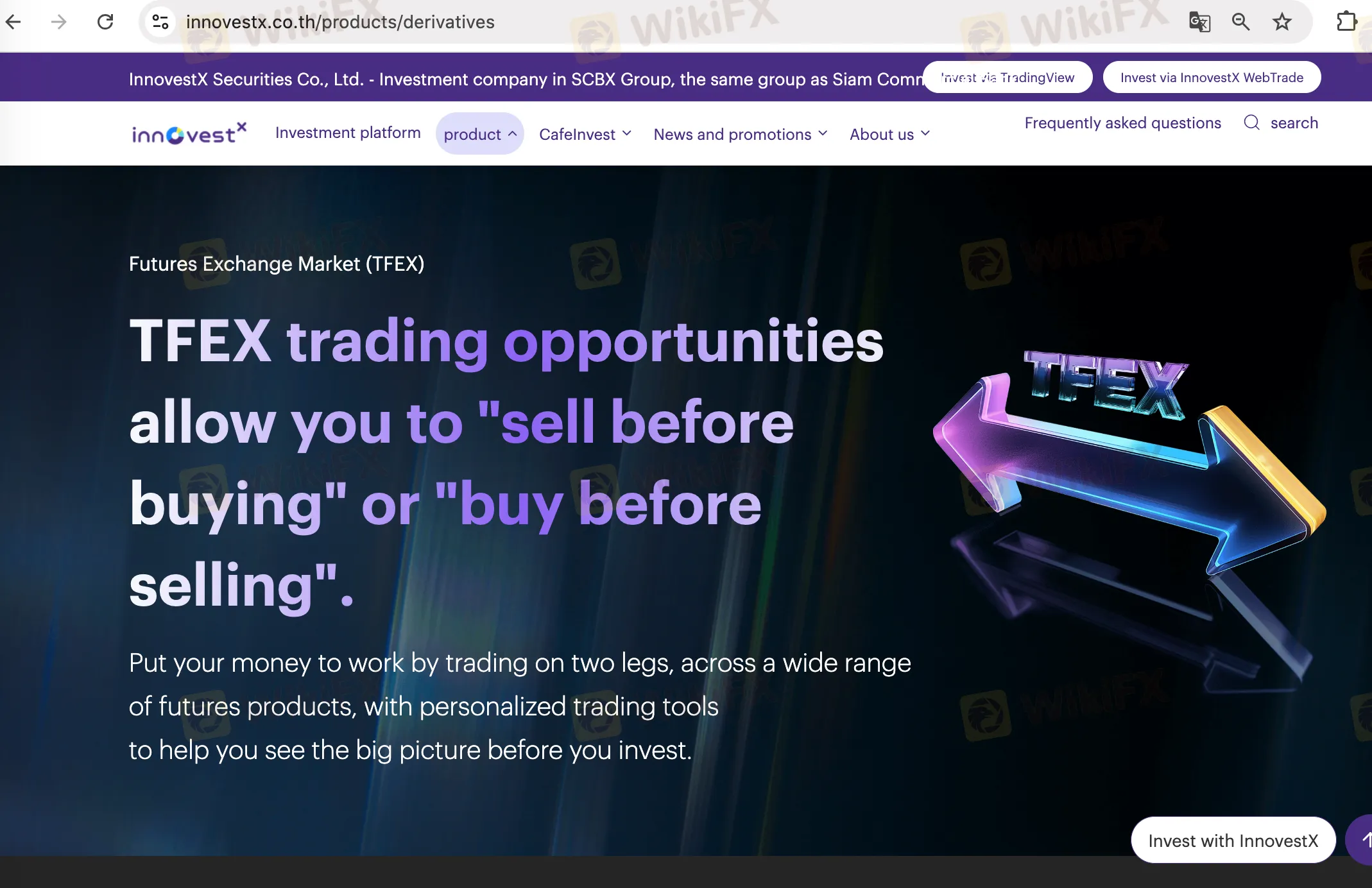 Innovestx's homepage