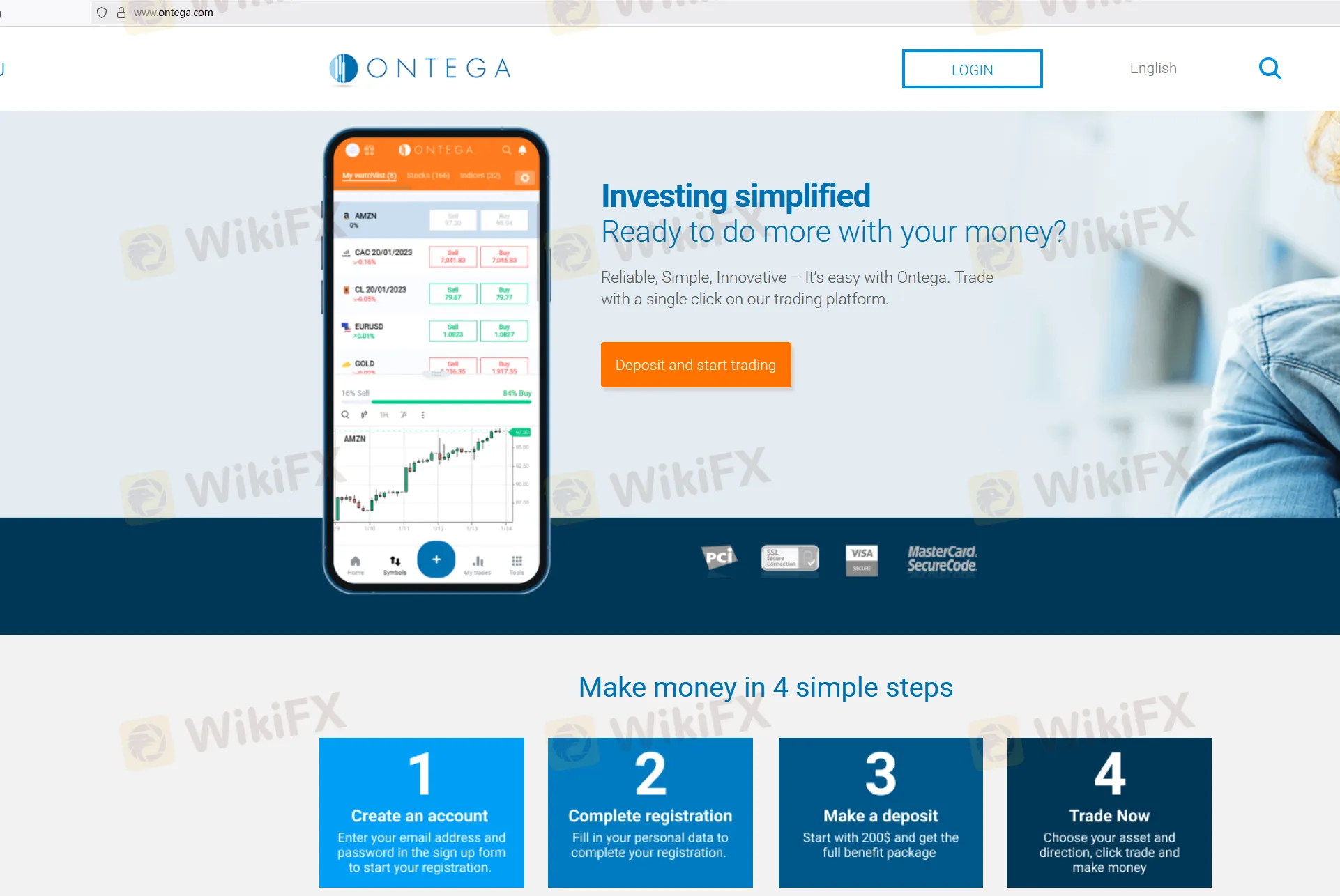 Ontega's homepage