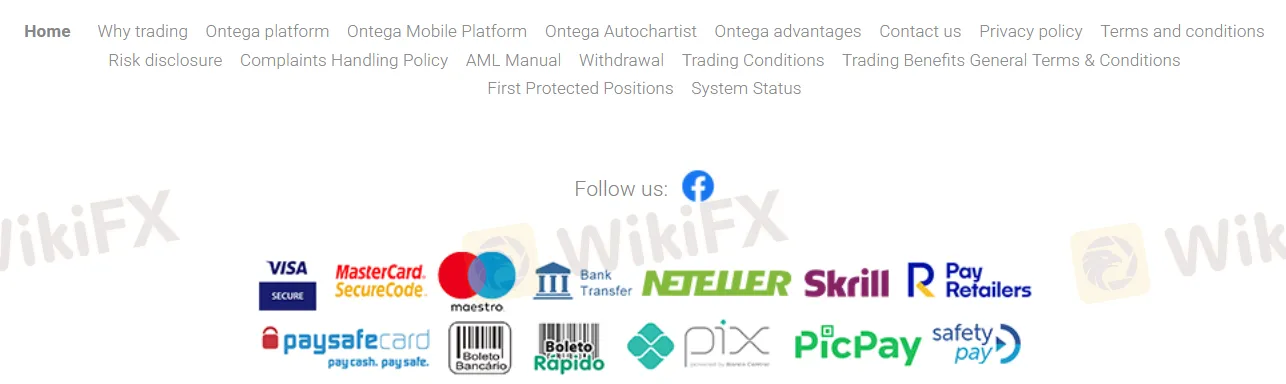 Payment methods
