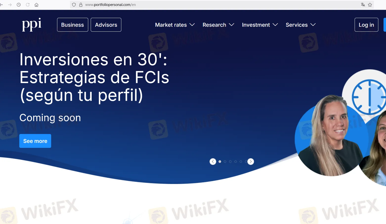 PPI's homepage