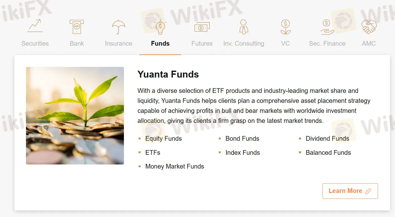 What Can I Trade on Yuanta Financial Holdings?