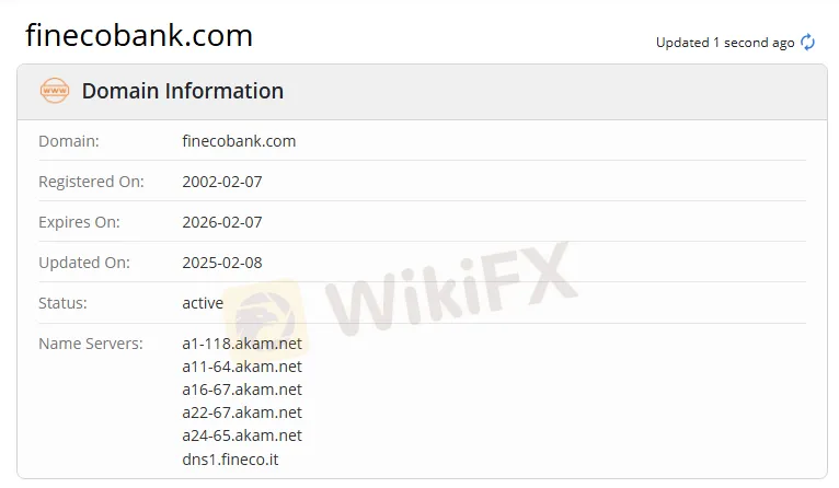 Domain information