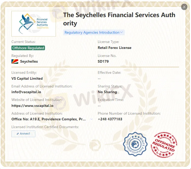 Offshore regulated by FSA