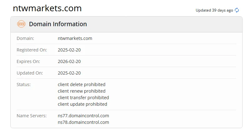 Domain information