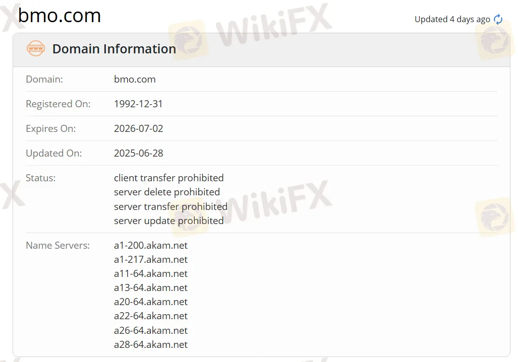Domain information