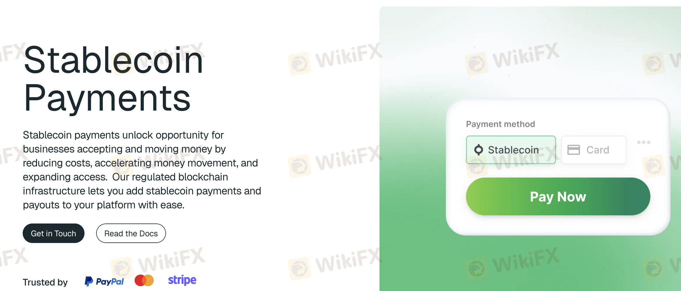 Stablecoin payments