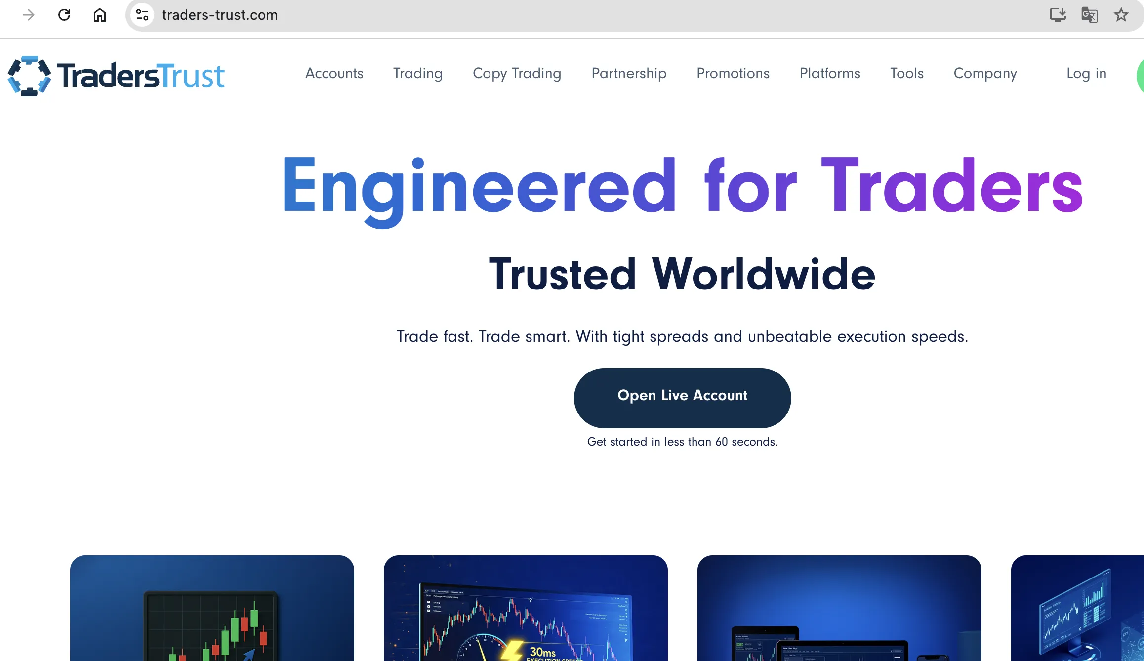 Traders Trust首页