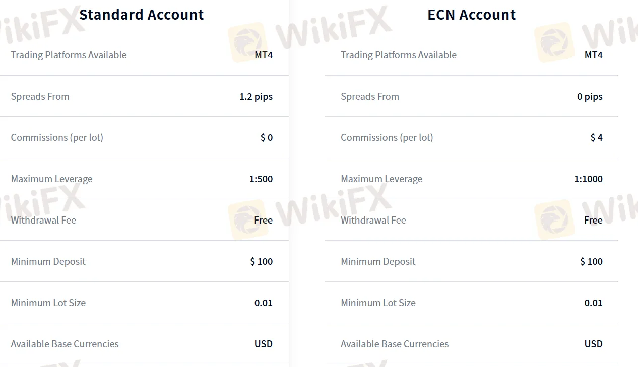 Account Types