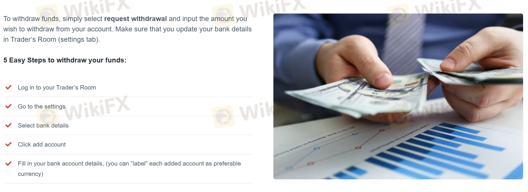 Deposit and Withdrawal