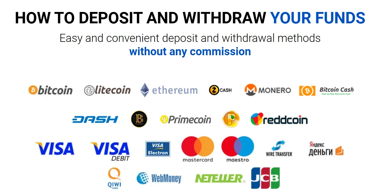 Deposit and Withdrawal