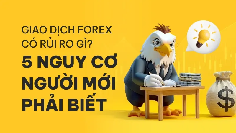 Giao dịch Forex có rủi ro gì? 5 nguy cơ người mới phải biết