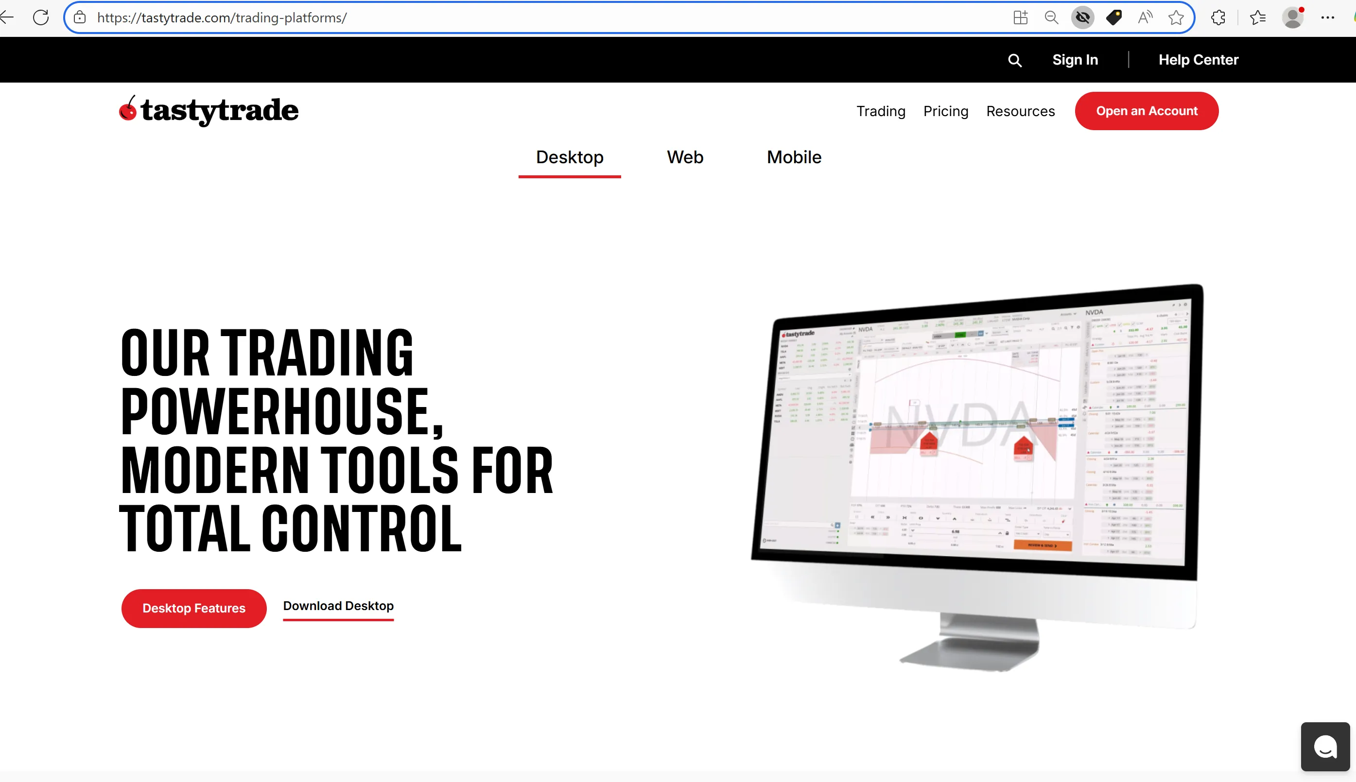 Trading platform Trading platform