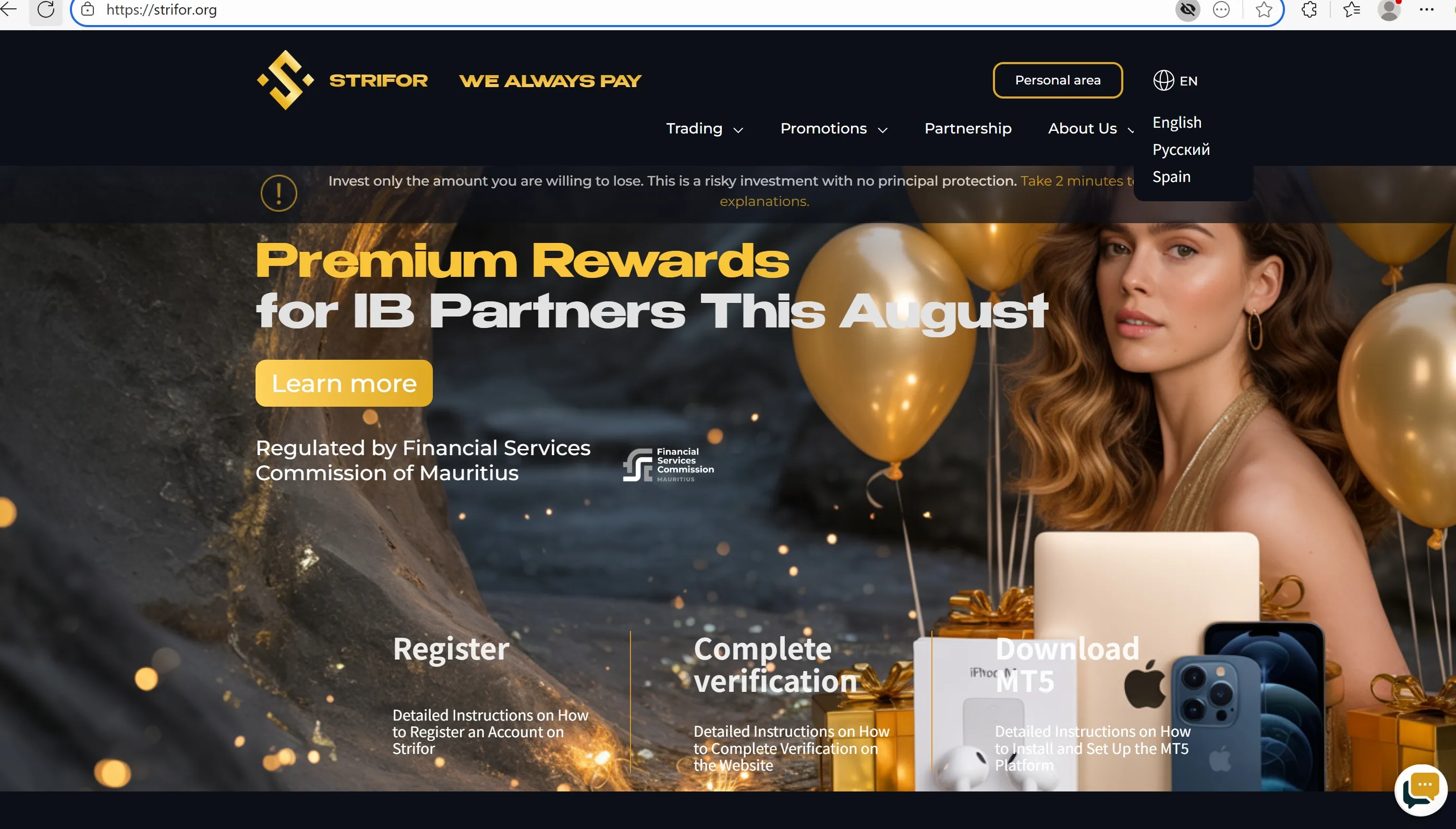 Strifor's homepage Strifor's homepage
