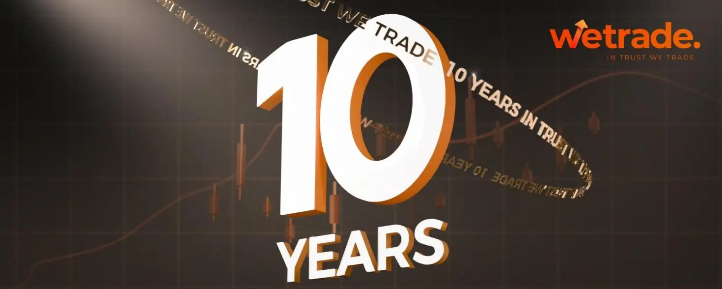 WeTrade kỷ niệm 10 năm với chiến dịch toàn cầu, nâng cấp và các phần thưởng