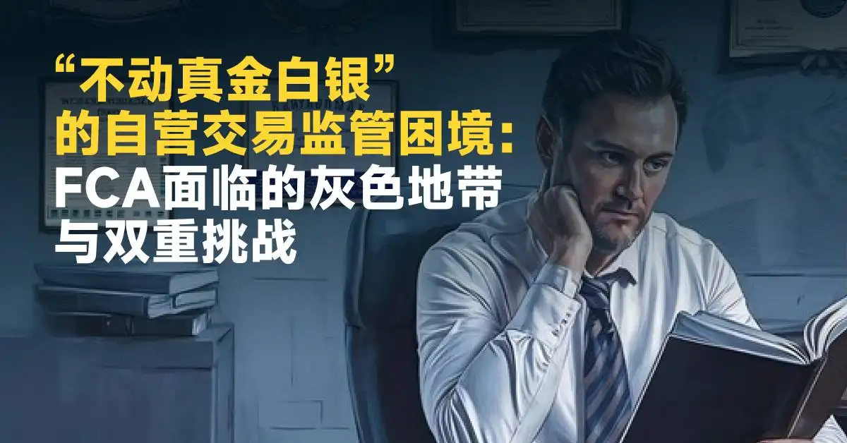 “不动真金白银”的自营交易监管困境：FCA面临的灰色地带与双重挑战