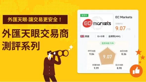 EC Markets受澳洲ASIC與英國FCA監管、交易環境穩定良好，資金安全有保障