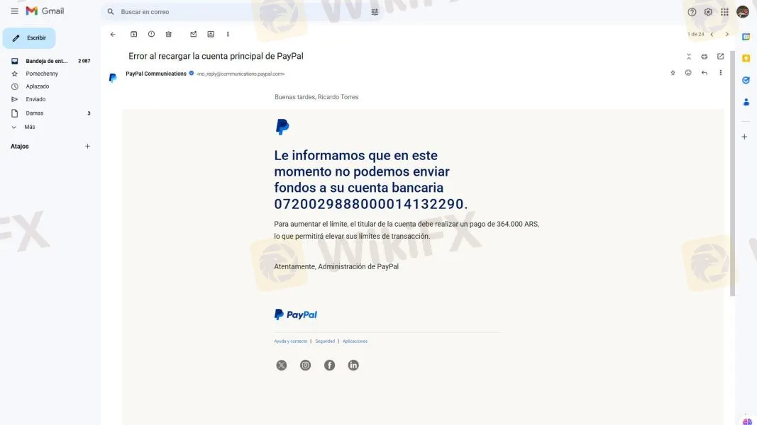 Bitget estafa