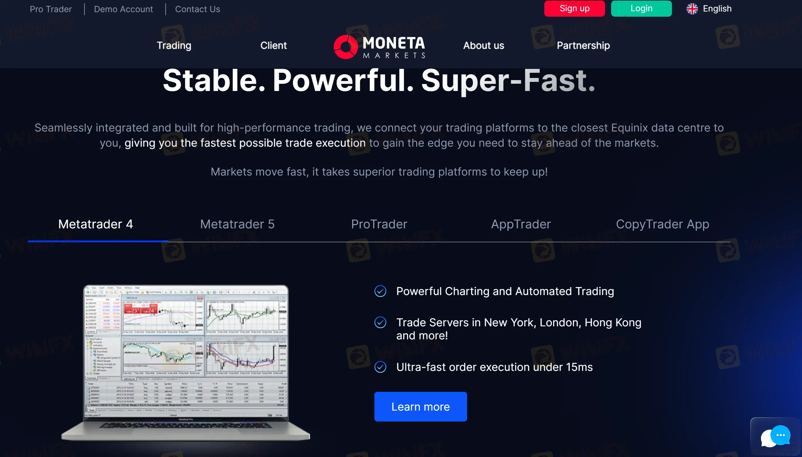 Trading platform