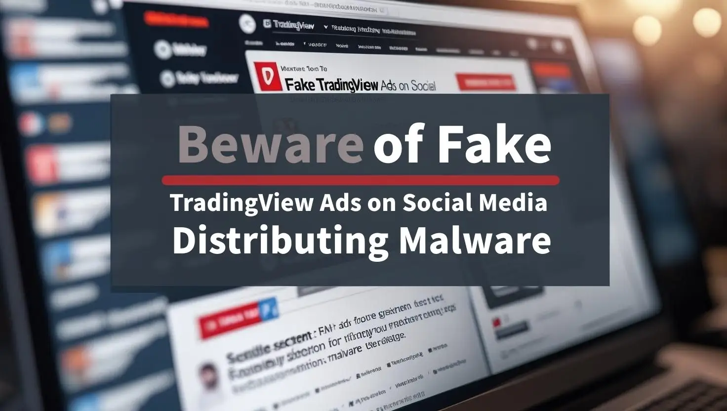 Beware of Fake TradingView Ads on Social Media Distributing Malware