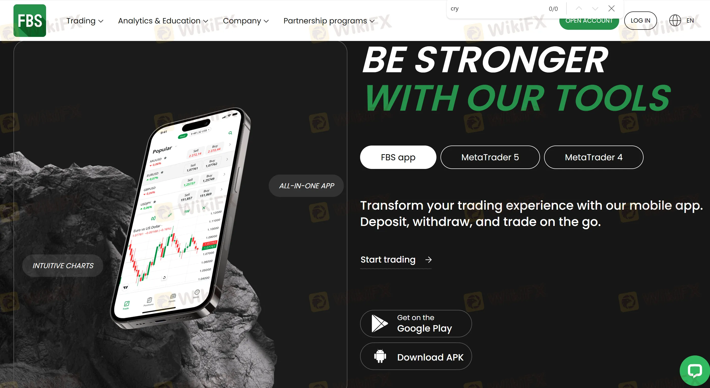 Trading platforms