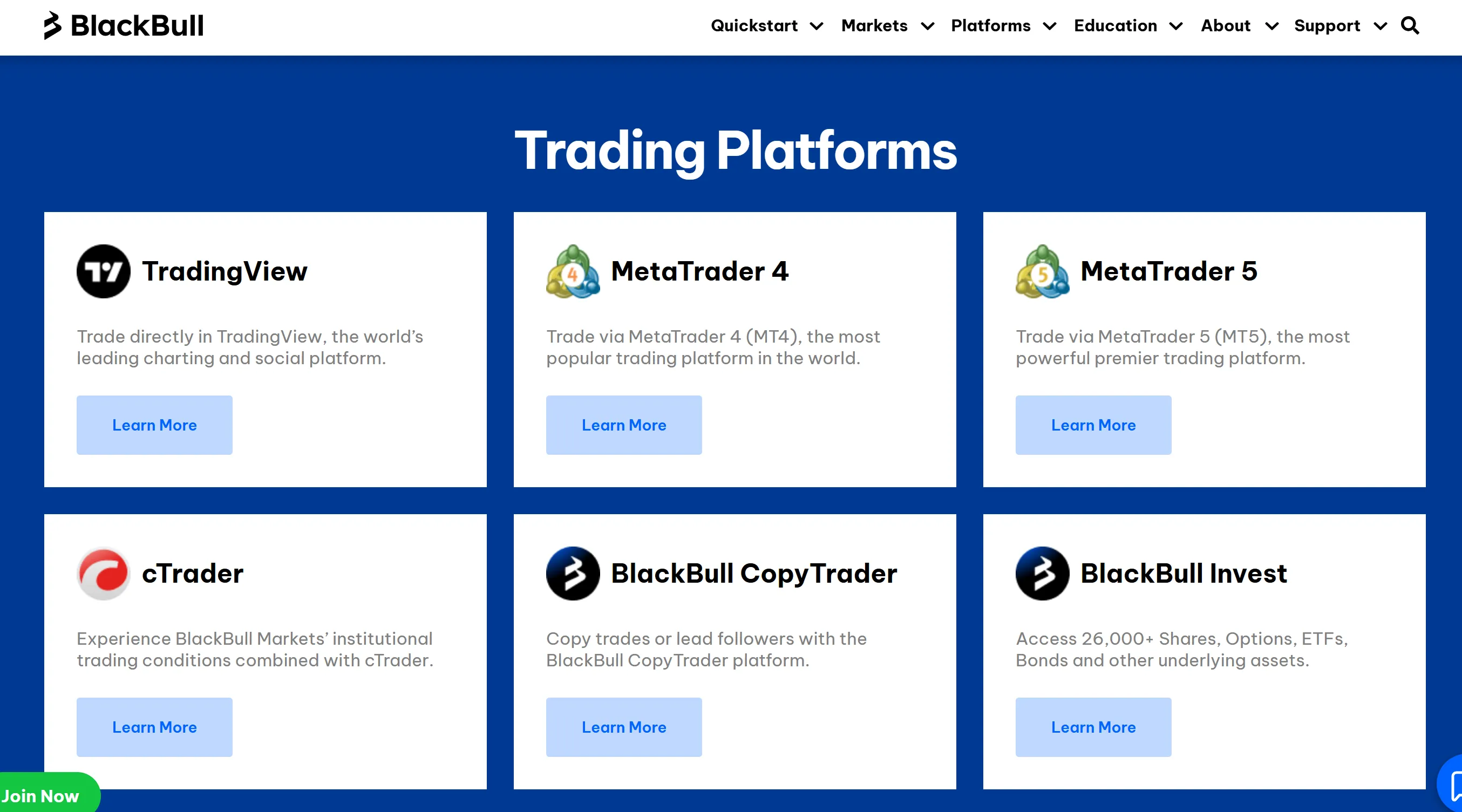 Trading platforms