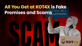 All You Get at KOT4X is Fake Promises and Scams