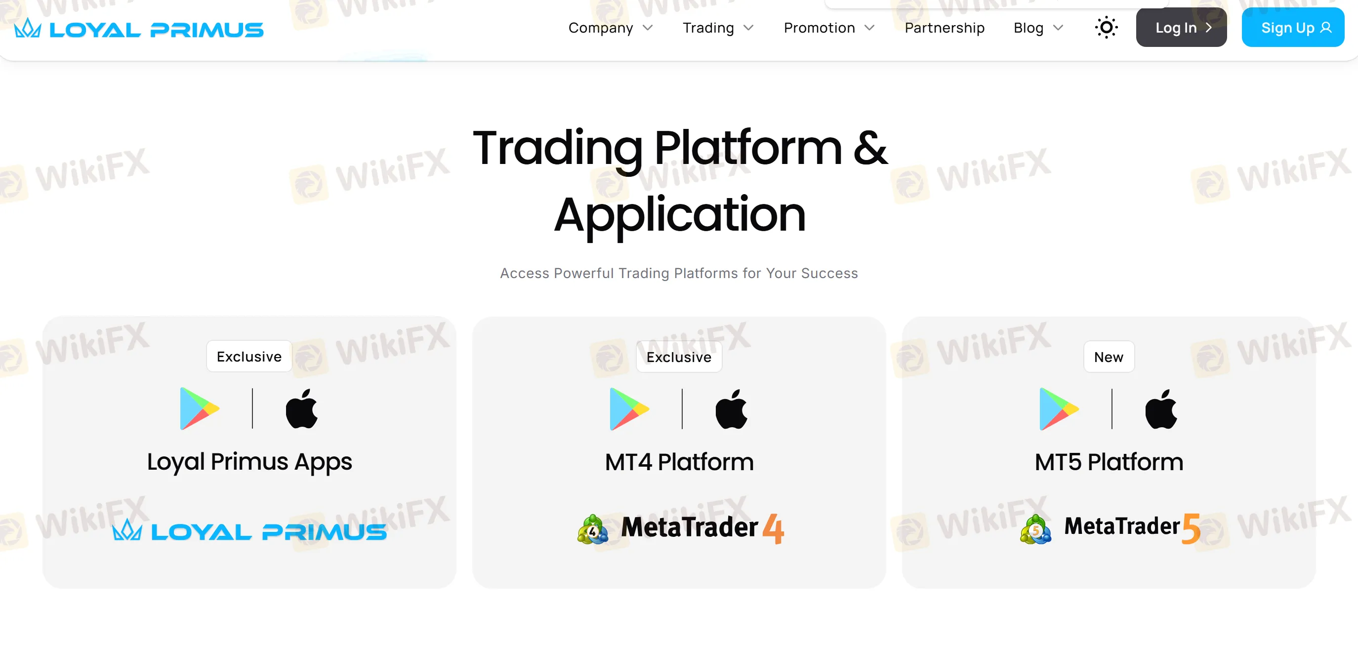 Trading platform