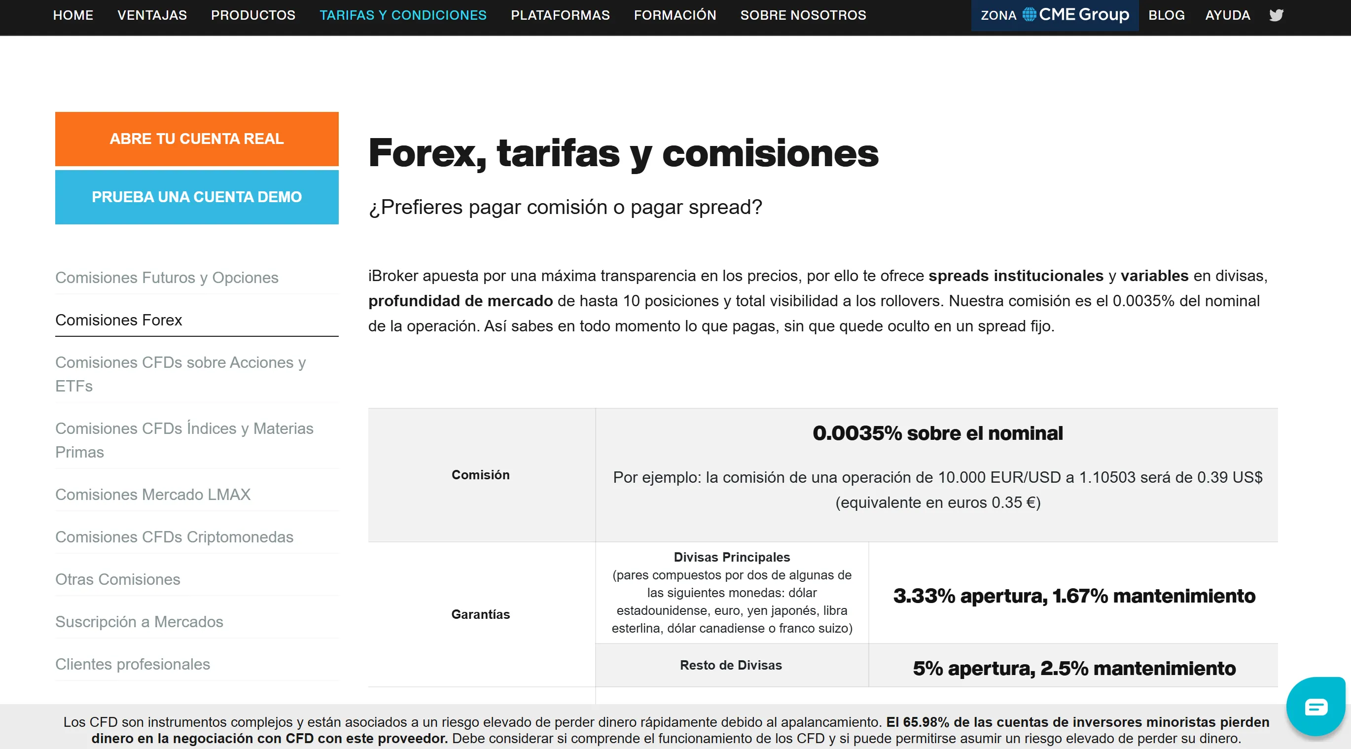 Tarifas de Forex Tarifas de Forex