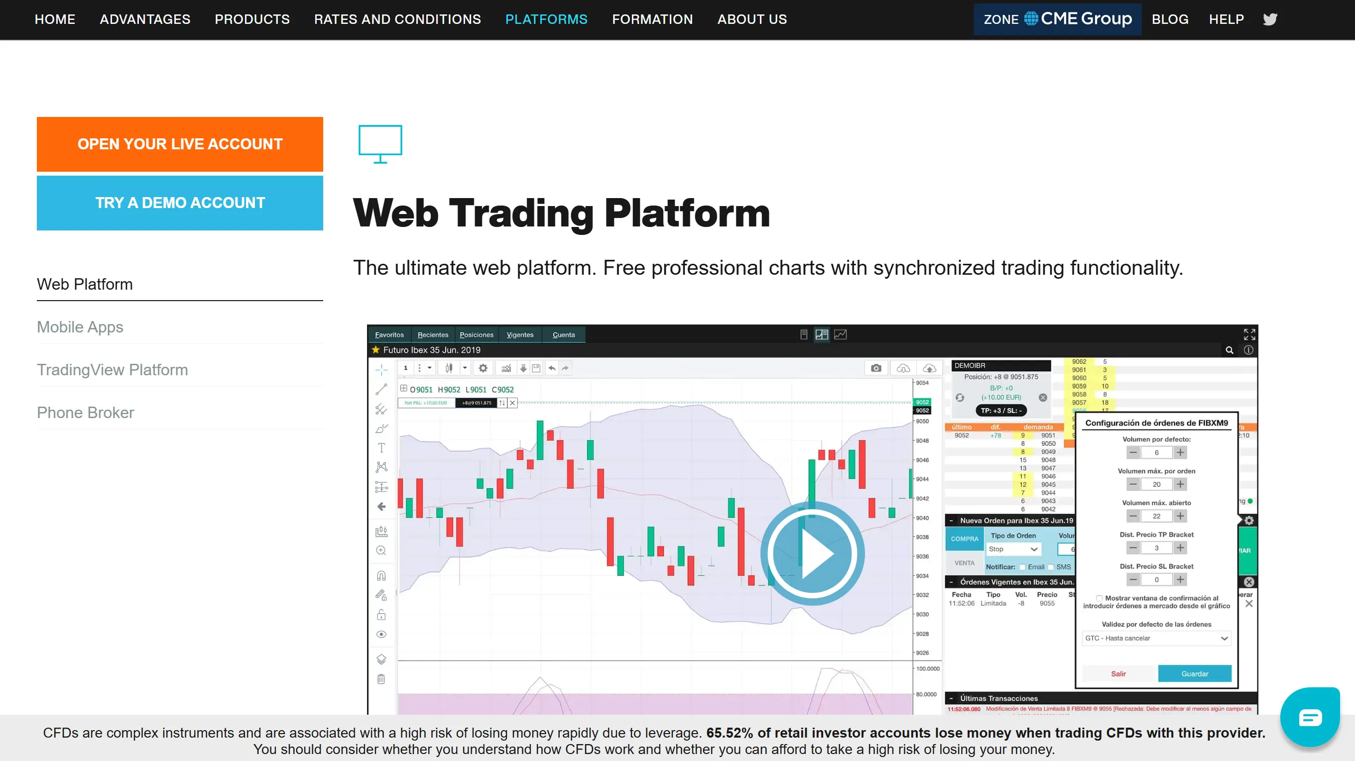 Trading platform