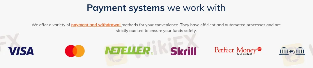 Deposit & Withdrawal