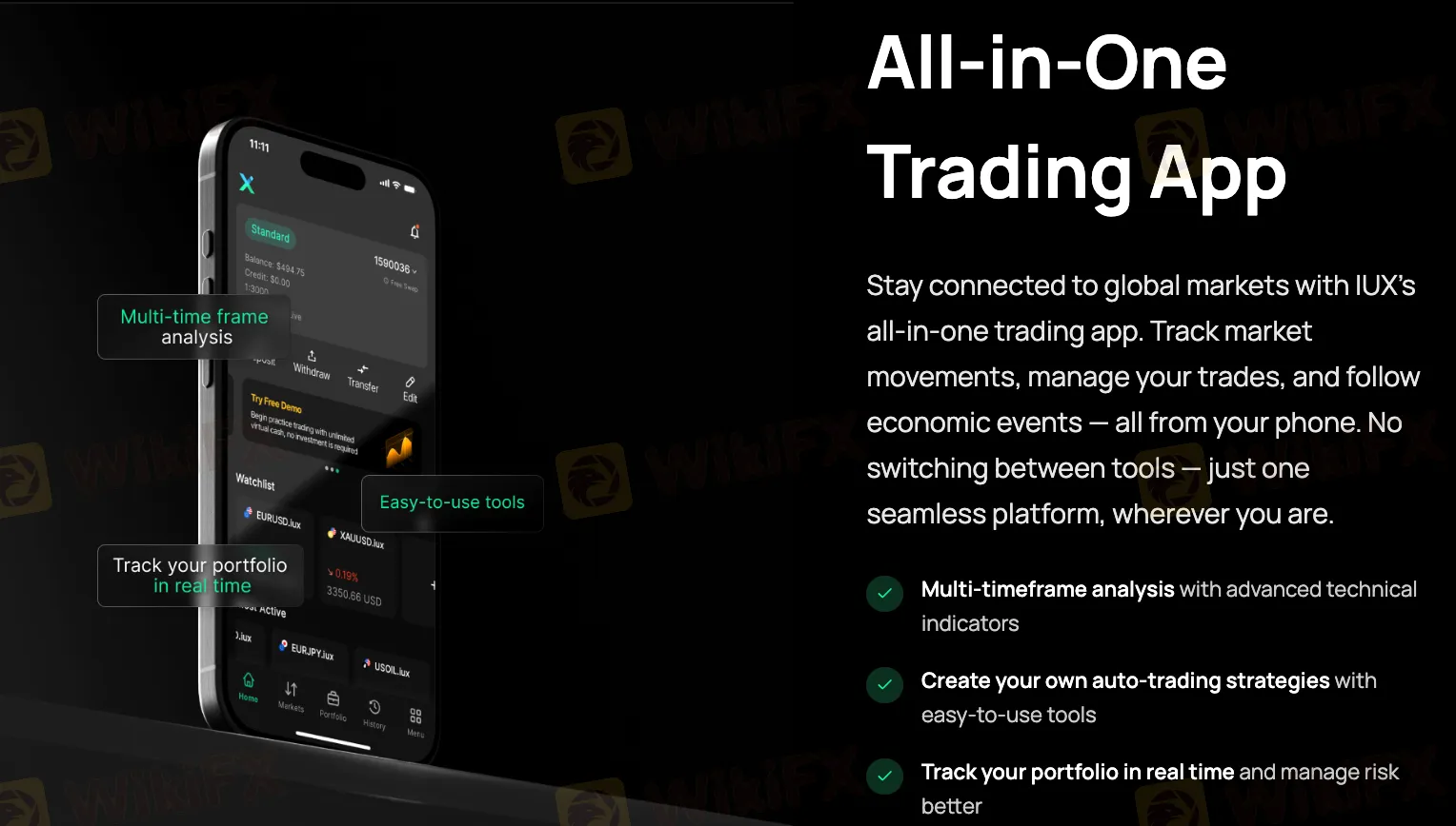 IUX App Trade