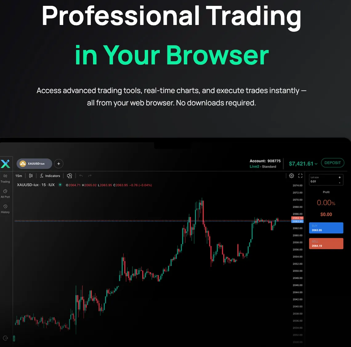 IUX Web Trade