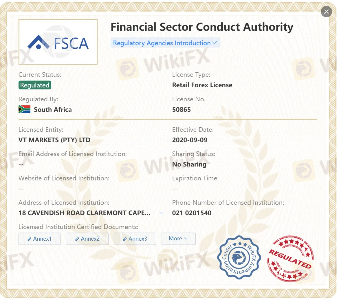 lisensi FSCA