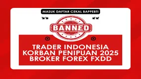 BAPPEBTI Cekal Broker Forex FXDD, Muncul Laporan Korban Asal Indonesia Di 2025