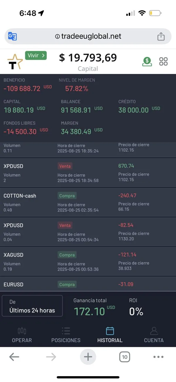 TradeEU Global opiniones TradeEU Global opiniones
