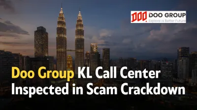 Doo Group KL Call Center Inspected in Scam Crackdown