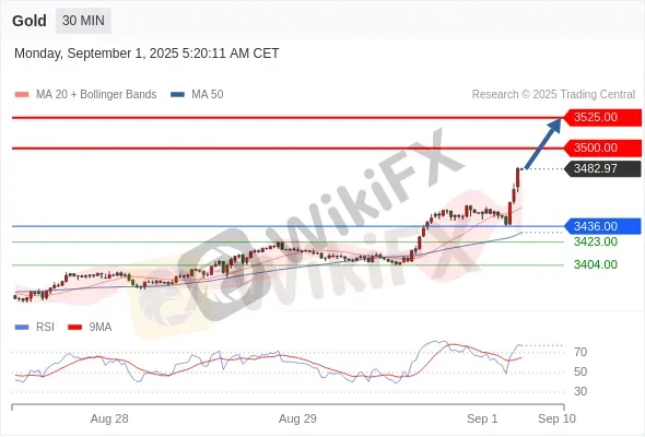 Analyst Views Chart