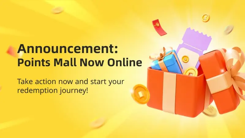 Announcement: Points Mall Now Online