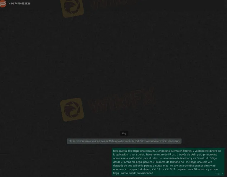 Libertex estafa