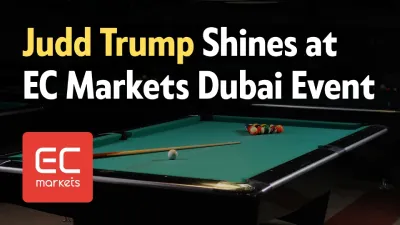 Judd Trump Stars at Exclusive EC Markets Dubai Event