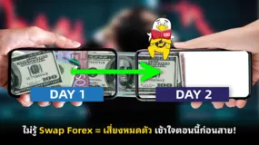 ไม่รู้ Swap Forex = เสี่ยงหมดตัว เข้าใจตอนนี้ก่อนสาย!