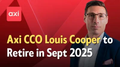 Axi CCO Louis Cooper to Retire in Sept 2025