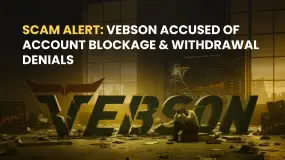 Scam Alert: Vebson Accused of Account Blockage & Withdrawal Denials