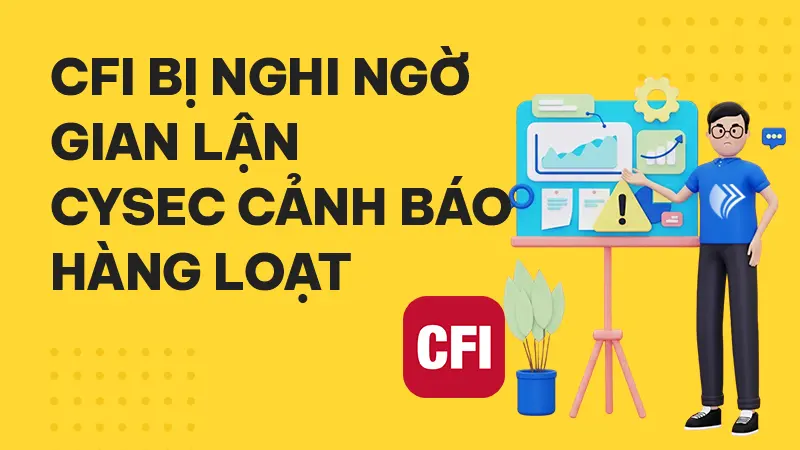 Tin tức Forex 29/09: CFI bị tước giấy phép vì nghi ngờ gian lận, CySEC cảnh báo lừa đảo hàng loạt