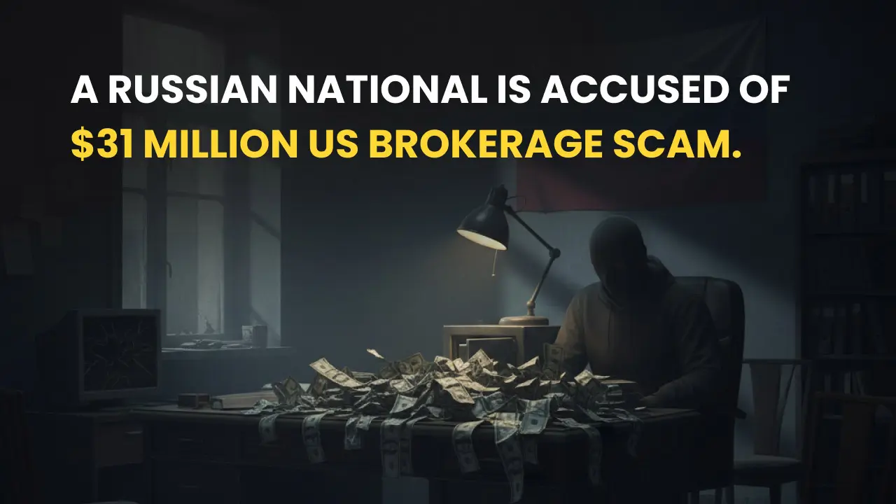 A Russian national is accused of $31 million US Stock Manipulation Scam.