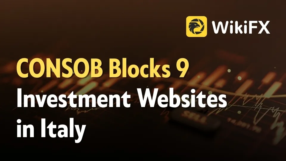 CONSOB Blocks 9 Investment Websites in Italy.jpg CONSOB Blocks 9 Investment Websites in Italy.jpg