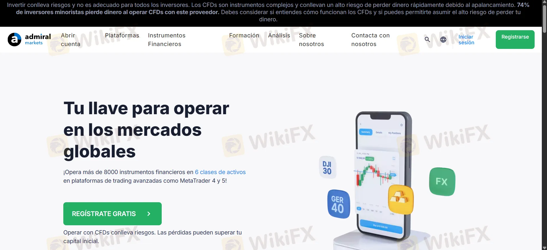 admiral markets opiniones
